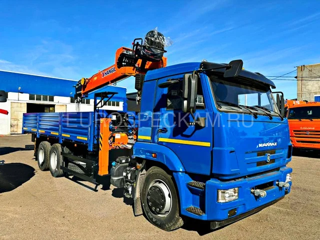 КАМАЗ 65117 бортовой с КМУ Hangil HGC 976 КАМАЗ 65117 бортовой с КМУ Hangil HGC 976